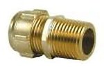 Straight connector, STANDARD 12 x 1/2 CONEx