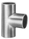 8 Copper straight tee for medical gases