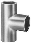 108 Copper straight tee for medical gases