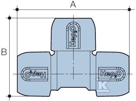 Trójnik PB 15x15x15 PN10 NG - 3029593