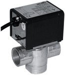 Three-way valve 1/2" with actuator SRQ3d-3/4