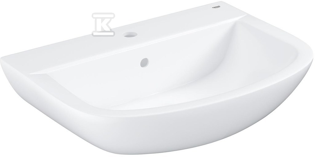 BAU Ceramic wall-mounted washbasin 65cm - 39420000