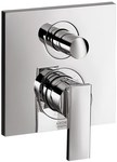 Bateria wannowa Hansgrohe Axor Citterio jednouchwytowa montaż podtynkowy, element zewnętrzny chrom 39455000