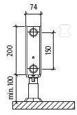 Радіатор PURMO Plint RD Ramo RRCV21S - F0G2102010015300