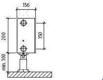 Радіатор PURMO Plint RD Ramo RRCV33 - F0G3302009015300