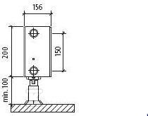 Радіатор PURMO Plint RD Ramo RRCV33 - F0G3302014015300