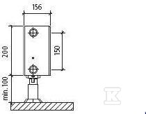 Радіатор PURMO Plint RD Ramo RRCV33 - F0G3302016015300