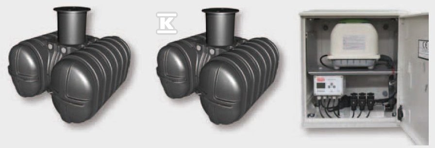 Biological treatment plant with - 1135007002