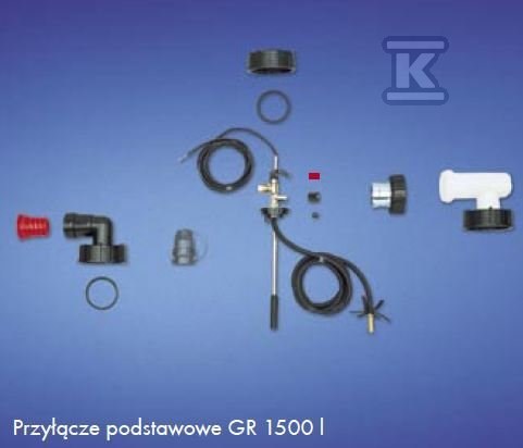 Alapcsatlakozás 1000 l és 1500 l KWT - - 1135003121