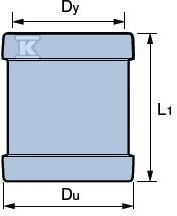 PVC rukáv 110 triedy S - 3042065