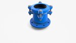 RK DN80 pipe-flange connector - connector for joining bare ends of pipes with flanged fittings