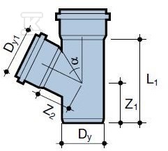 T-kus HT/PP 32x32x32/67 sanit.bílá - 3043854