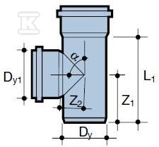 T-kus HT/PP 32x32x32/88 sanit.bílá - 3021735