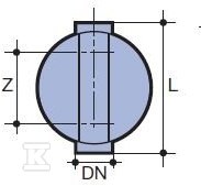 Kineta PP 425x200 przelotowa 0st. typ - 3011330