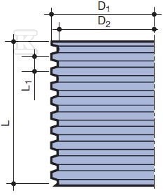 PP trubka 425x6000 SN4 vlnitá stopka - 3011407