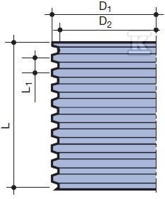 PP pipe 425x2000 SN4 without sockets, - 3011409