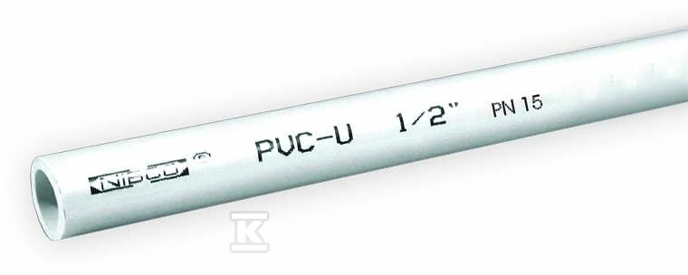 Nyomócső PN 15 PVC-U 1 1/2" - 400-115