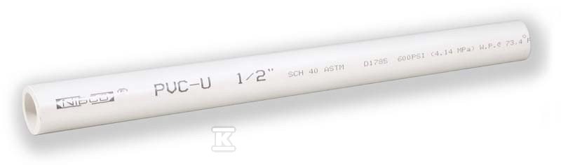 Sch 40 PVC pressure pipe 3 - 400-030