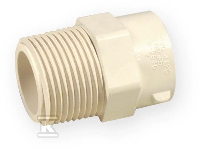 Złączka wkrętna KW/GZ PVC-C 1/2" - 4704-005