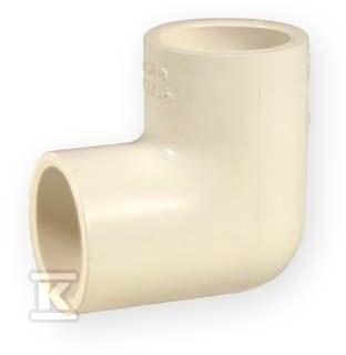 Könyök 90° KW/KW PVC-C 1 1/2" - 4707-015