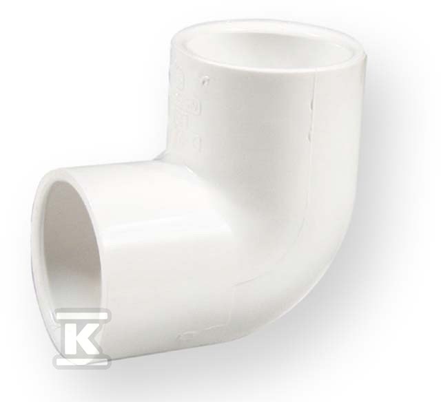 Könyök KW/KW PVC-U 3/4" - 406-007