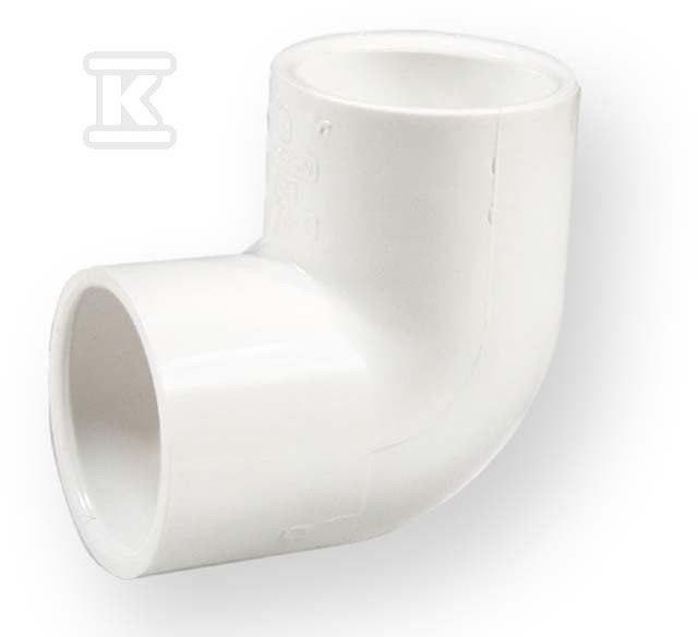 Könyök KW/KW PVC-U 1" - 406-010