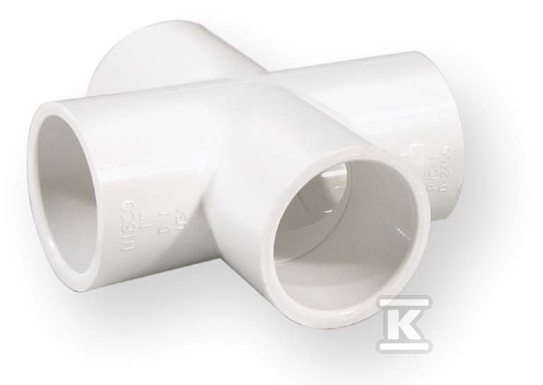 Хрест KW/KW/KW/KW PVC 1/2 - 420-005