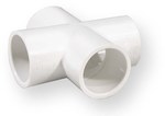 Хрест KW/KW/KW/KW PVC 1/2