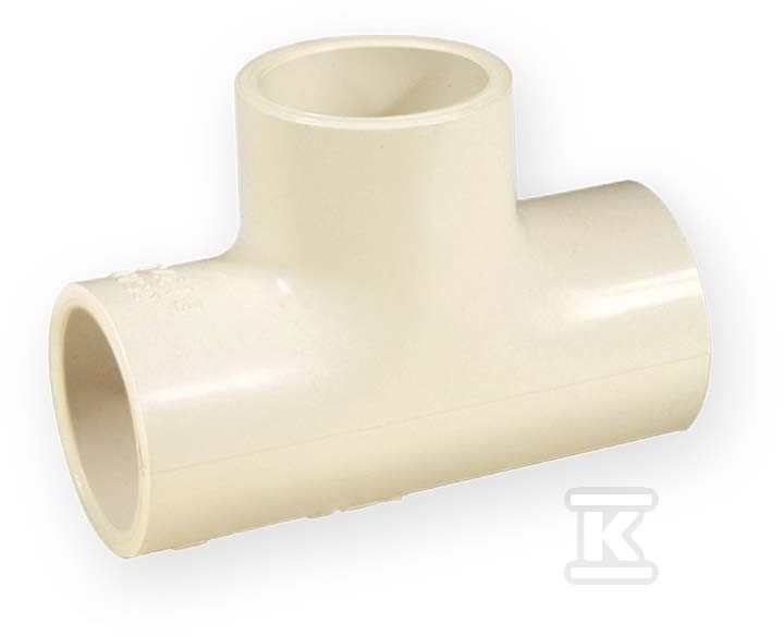 Trójnik równoprzelotowy KW/KW/KW PVC-C - 4711-005