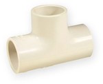 Equal tee KW/KW/KW PVC-C 1"