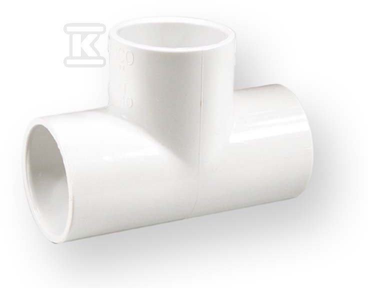 Trójnik równoprzelotowy KW/KW/KW PVC-U - 401-015