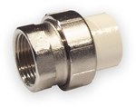 Śrubunek plastyk - metal nakrętny KW/GW PVC-C 1 1/2"
