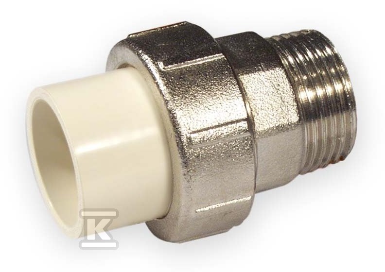 Plast - šroubení KW/GZ PVC-C 1" - 4733-410