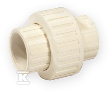 Śrubunek PVC-C KW/KW PVC-C 3/4" - 4733-007