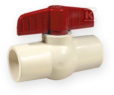 Zawór kulowy (compact) PVC-C KW/KW 1 - 652-012