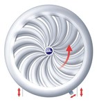 Ventilaciona rešetka 100-150 TOZS.