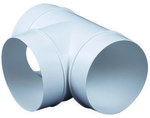 Round duct tee (fi 100)