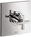 Bateria termostatowa Hansgrohe Axor Citterio podtynkowa High Flow, element zewnętrzny, pokrętło krzyżowe chrom 39716000