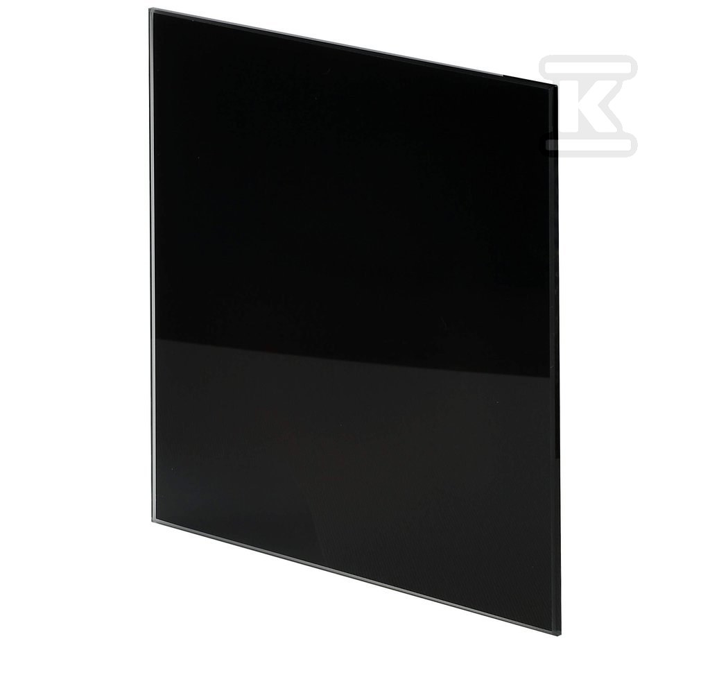 Панель Trax Glass 125 чорний глянець - PTGB125P