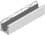 FASERFIX KS 150, Wanne Typ 01, ohne Gefälle, verzinkte Rahmen.