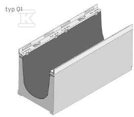 FASERFIX SUPER 400, type 01 channel, - 24111