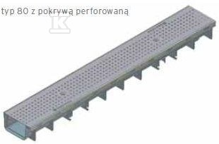 RECYFIX PLUS 100, type 80 channel, with - 41446