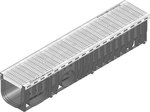 RECYFIX PLUS 150, type 01 channel, with a mesh grating MW 30/10, galvanized, class B 125