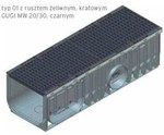 RECYFIX PLUS 300, type 01 channel, with a cast iron grate, grates. GUGI MW 15/25, class C 250