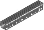 RECYFIX PLUS 100, type 01 channel, galvanized frames, with a gel grate, airtight SW 14, class C 250