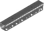 RECYFIX PLUS 100, type 01 channel, galvanized frames, with a gel grate, airtight SW 6, class C 250