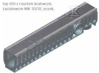 RECYFIX PLUS 100, type 010 channel, - 41412