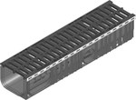 RECYFIX PLUS 200, type 010 channel, galvanized frames, with a cast iron grate, airtight SW 2x85/20, class C 250