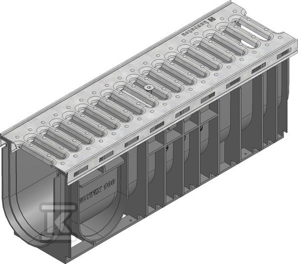 RECYFIX PLUS 100, type 01005 channel, - 40341