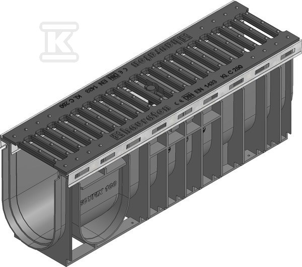 RECYFIX PLUS 100, type 01005 channel, - 40386